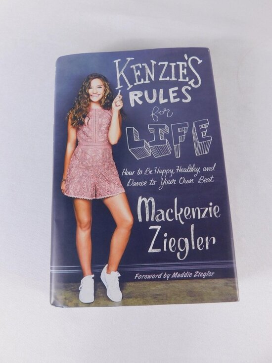 Other - Kenzie's Rules For Life Mackenzie Ziegler HC DJ Hardcover Blue Simon & Schuster